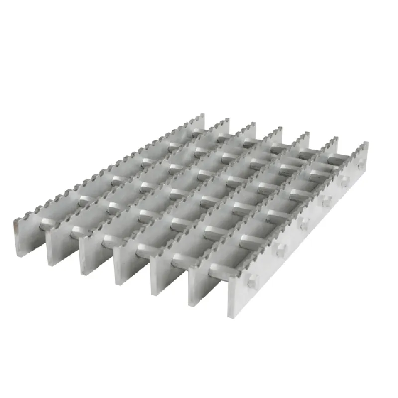 Swage-Locked Steel Grating