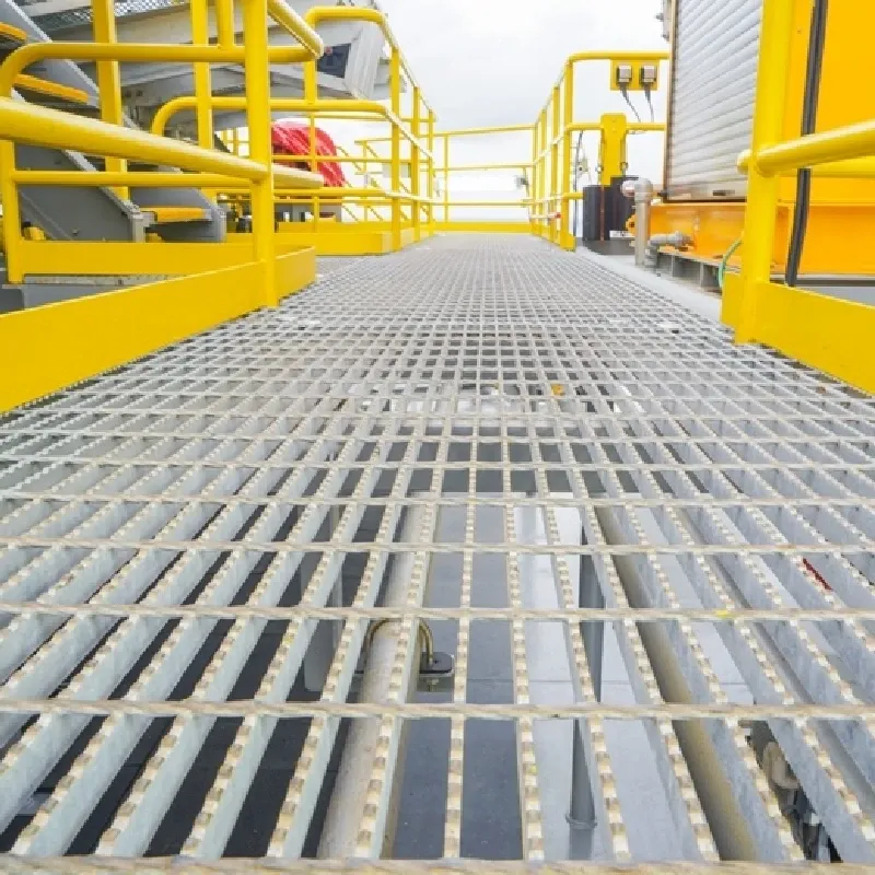 weight of steel grating per square foot