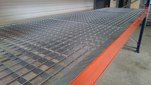 galvanized steel grating stair treads